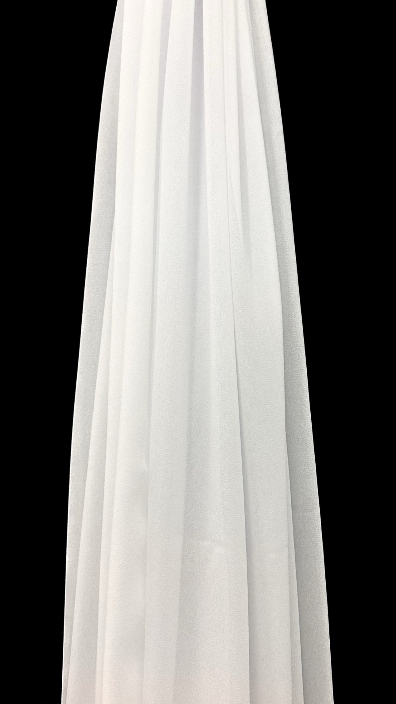 Pure White Everyday Chiffon Hijab