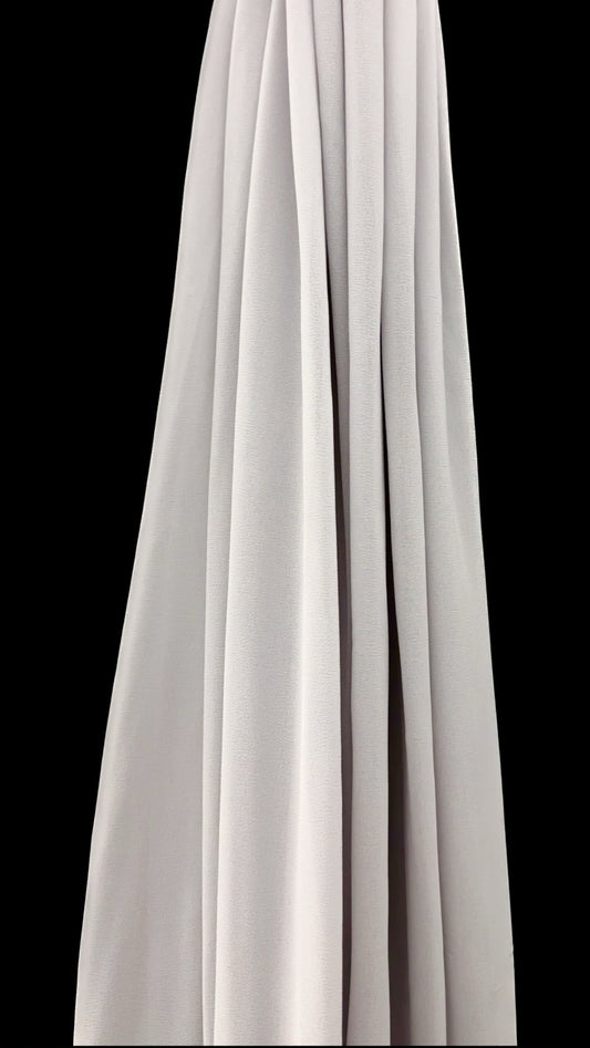 Pure White Everyday Chiffon Hijab