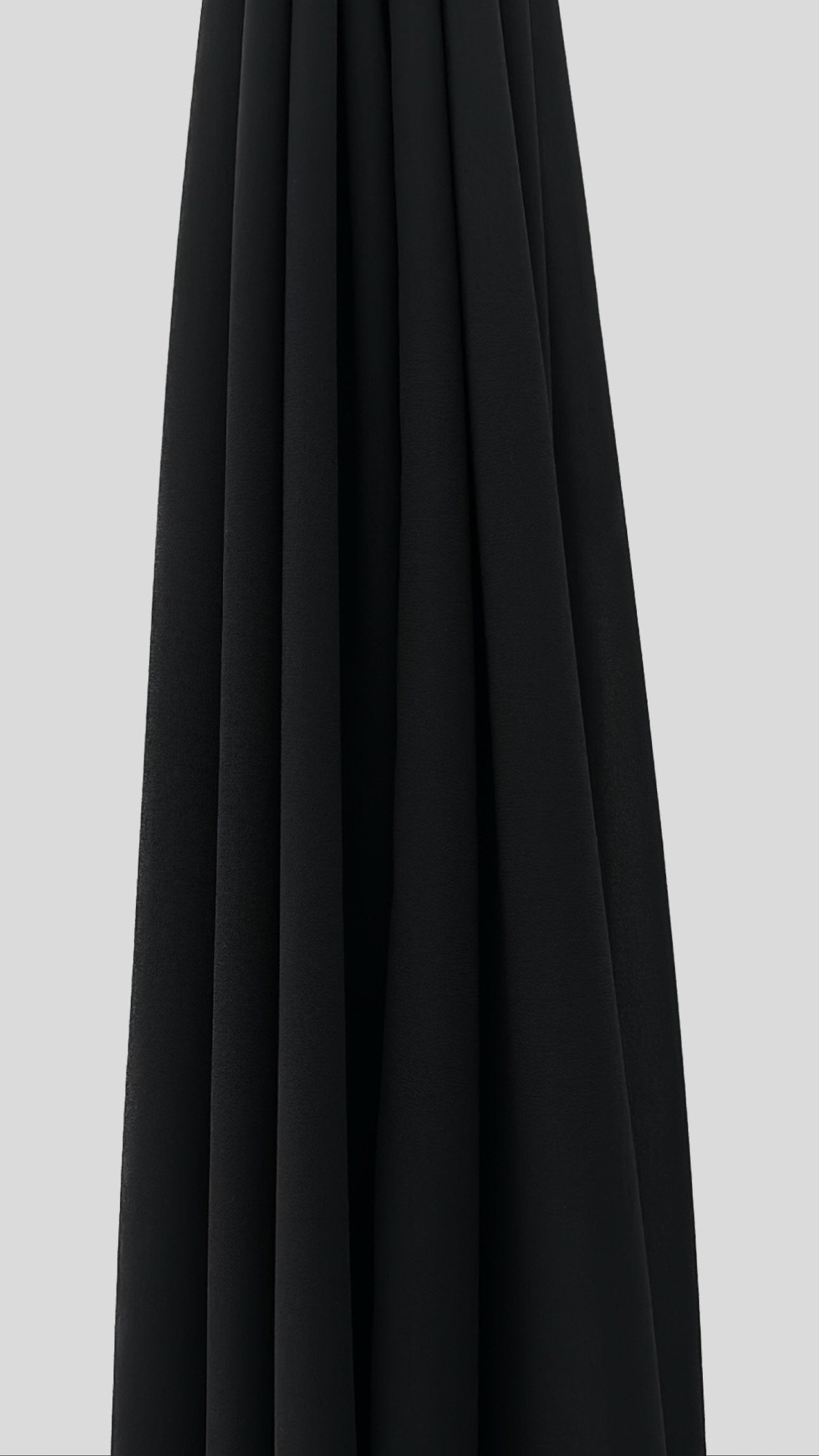 Pitch Black Everyday Chiffon Hijab