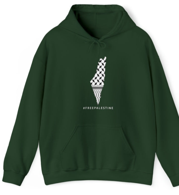 #FREE PALESTINE HOODIE