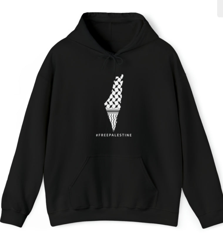 #FREE PALESTINE HOODIE