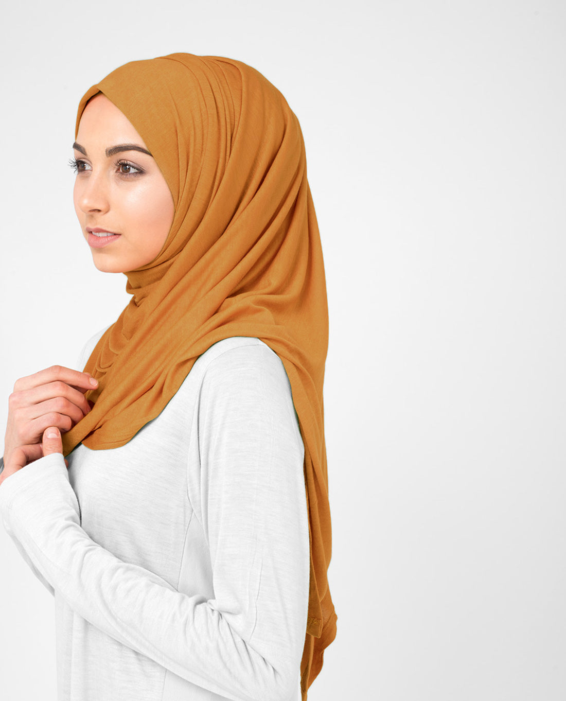 Everyday Jersey Hijab - Burnt Orange