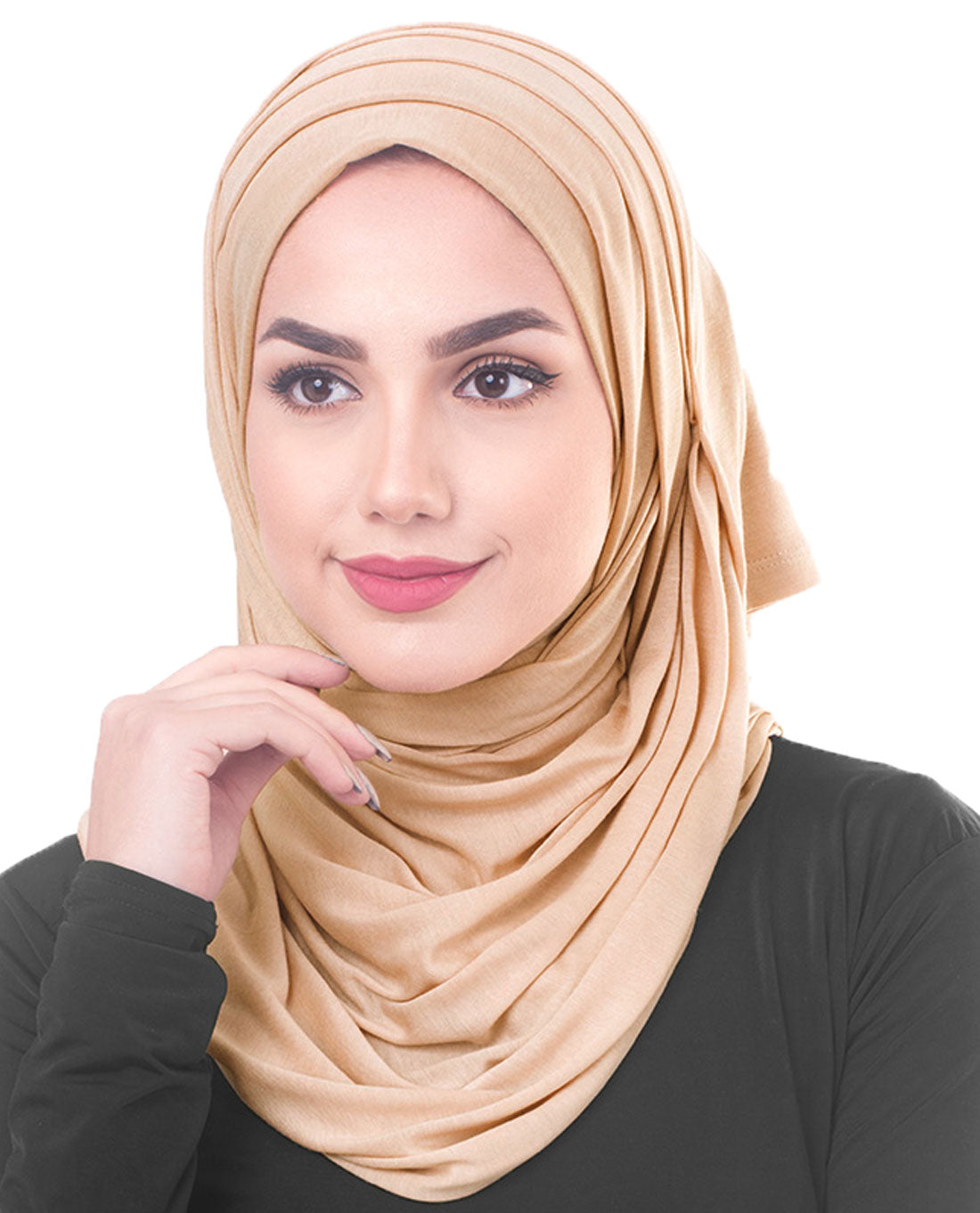 Everyday Jersey Hijab - Nude