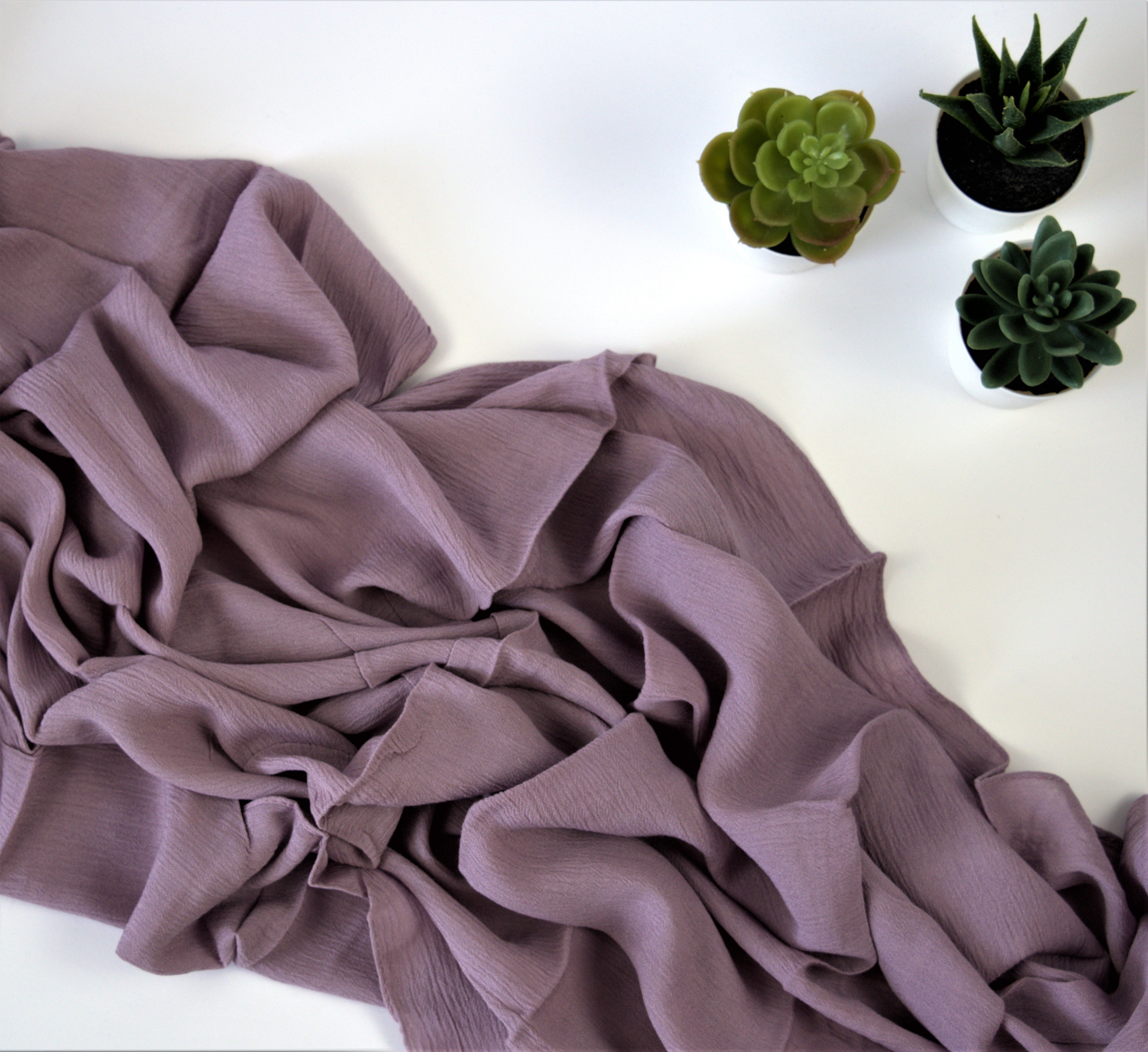 Modal Crinkle- Lilac Ice