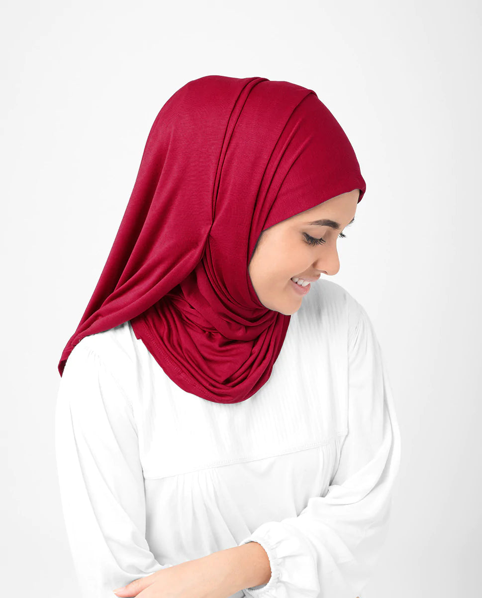 Everyday Jersey Hijab - Red