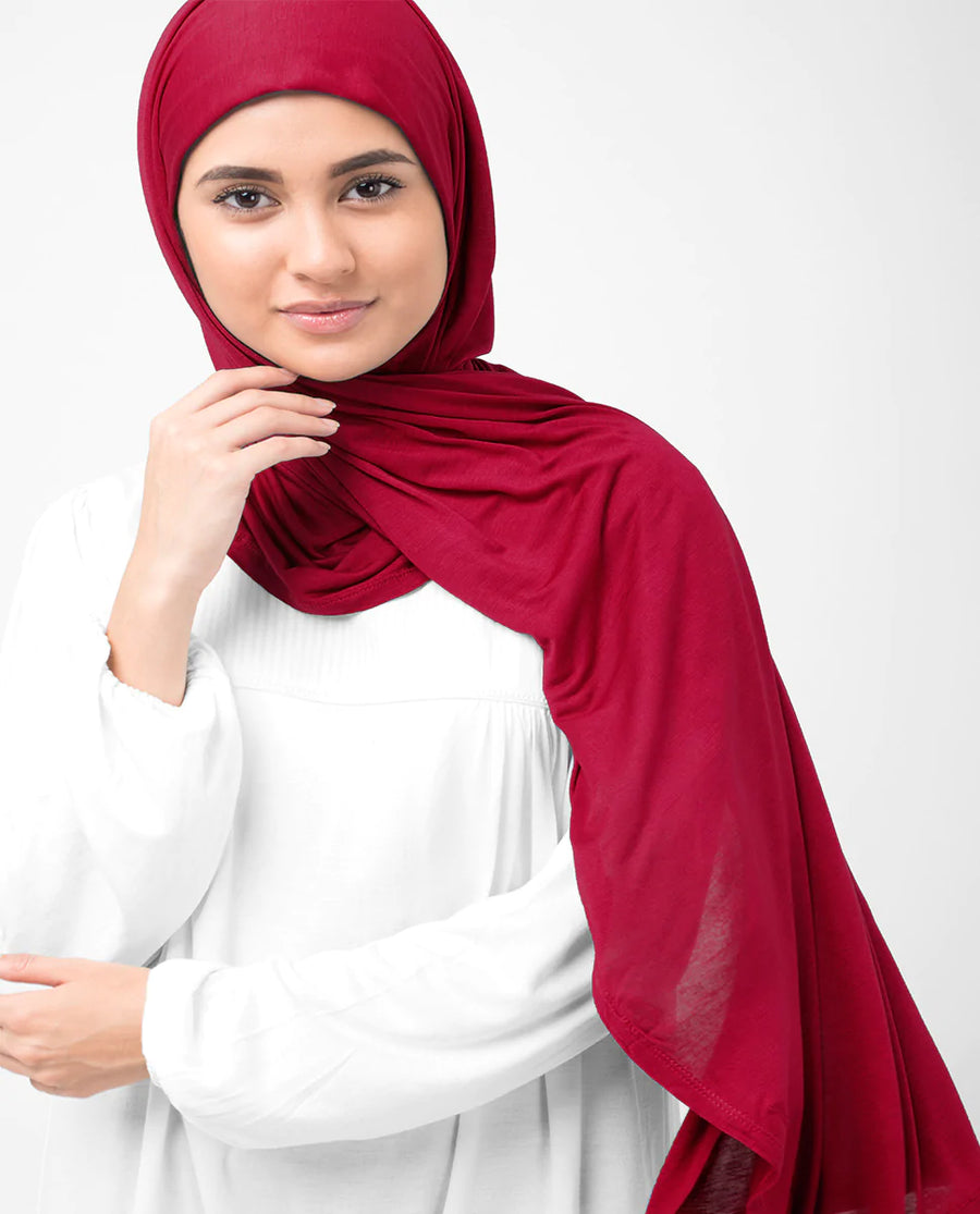 Everyday Jersey Hijab - Red