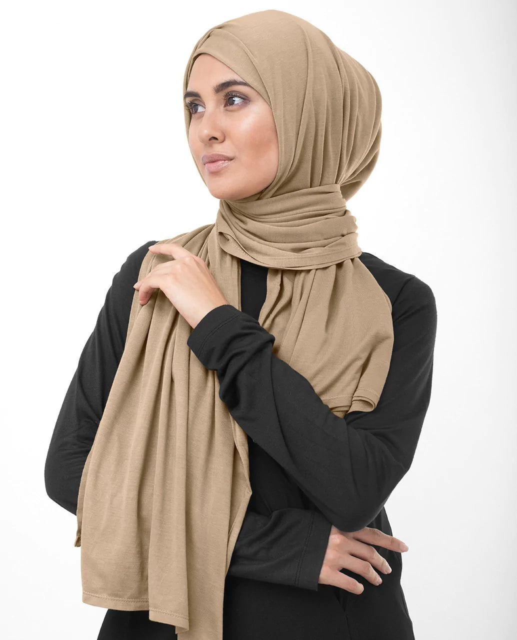 Everyday Jersey Hijab - Beige