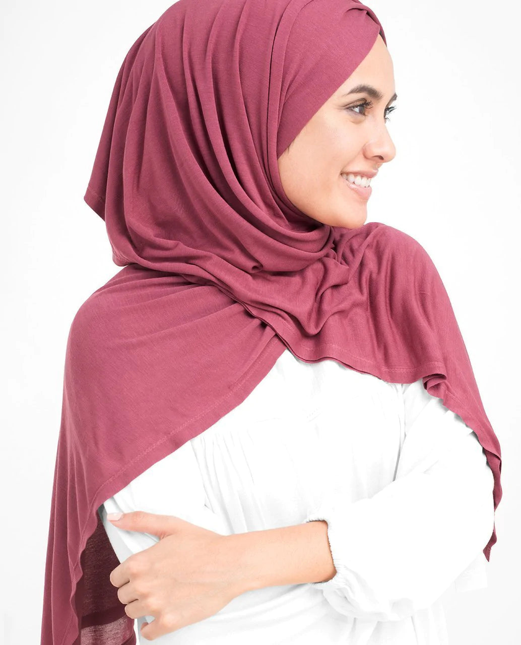 Everyday Jersey Hijab - Rose